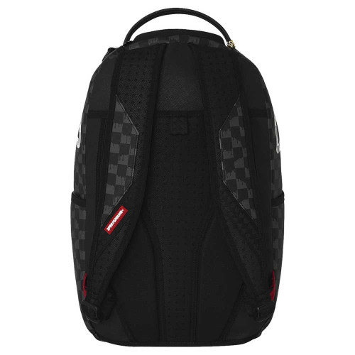 Sprayground Τσάντα πλάτης Black and White Drip Check Shark DLXSV Backpack